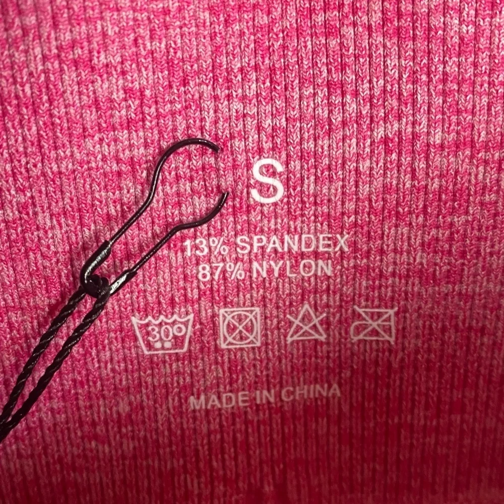 NVGTN Fuchsia Zebra Seamless Leggings - Size Small - Picture 8 of 13